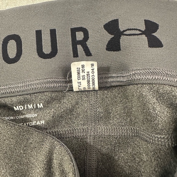 Under Armour Compression Capri Leggings Size Medium - Picture 7 of 8